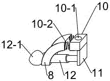 Medical equipment supporting device