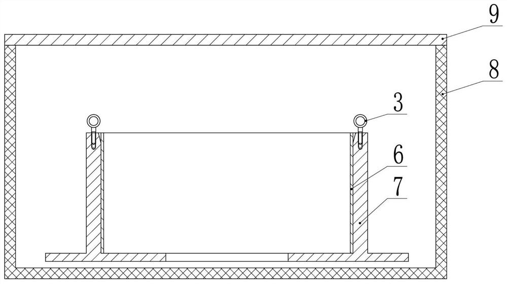 Large-scale shielding motor flywheel shell hot jacket process