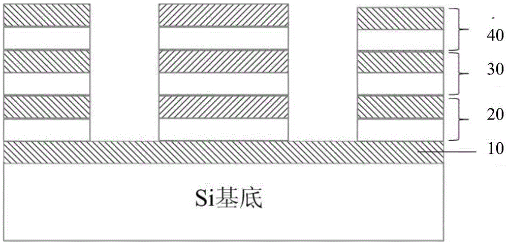 Mid-infrared Broadband Periodic Absorbing Material