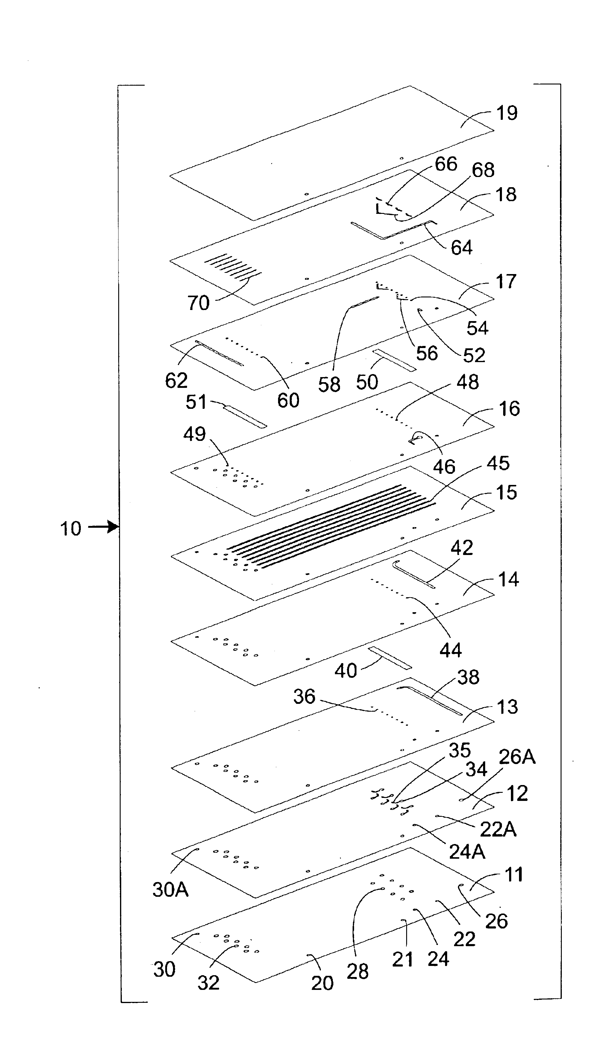 Microfluidic multi-splitter