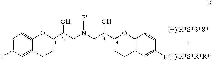 Process for isolation of desired isomers of nebivolol intermediates