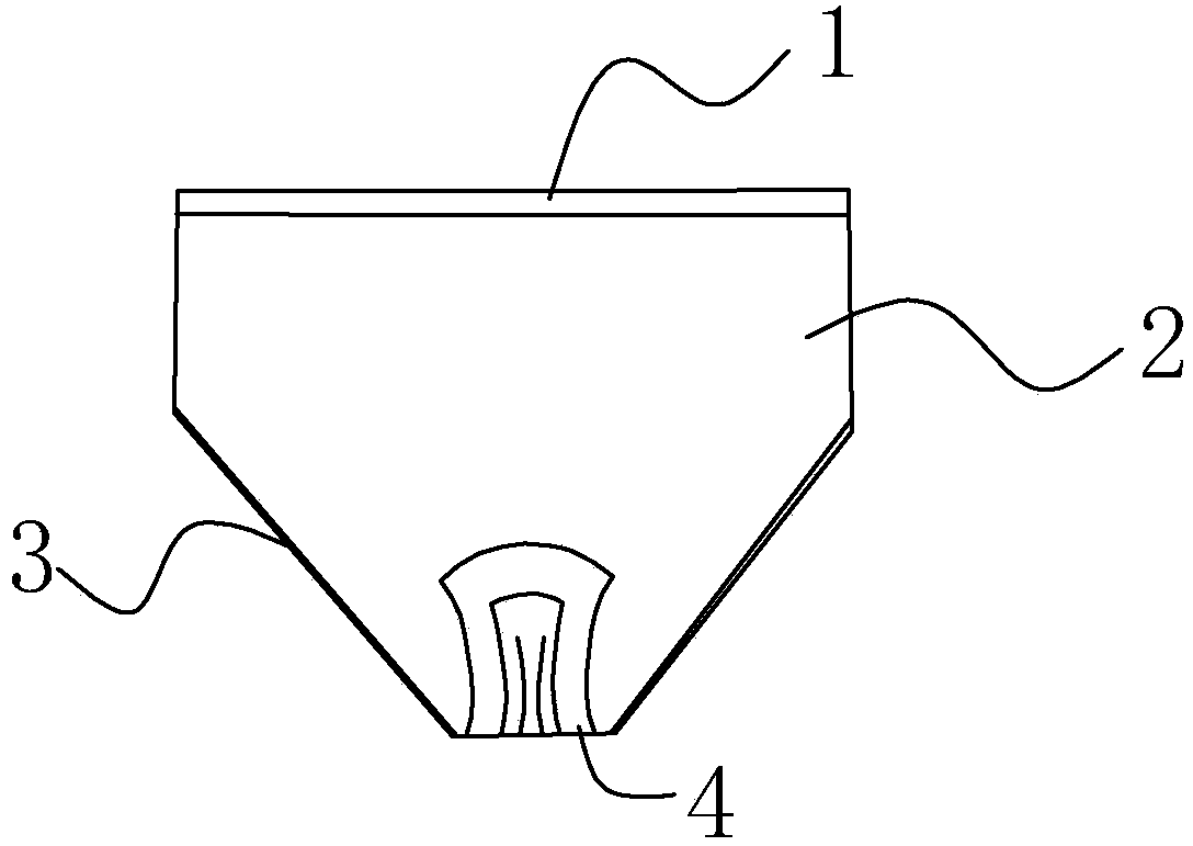 Bacteriostatic and fragrant underpants type sanitary towel