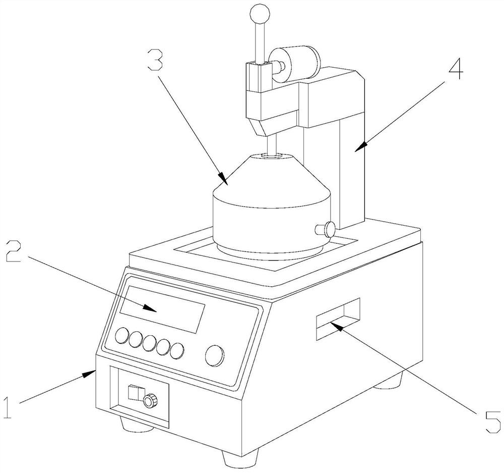 A semiconductor surface insulating film processing device