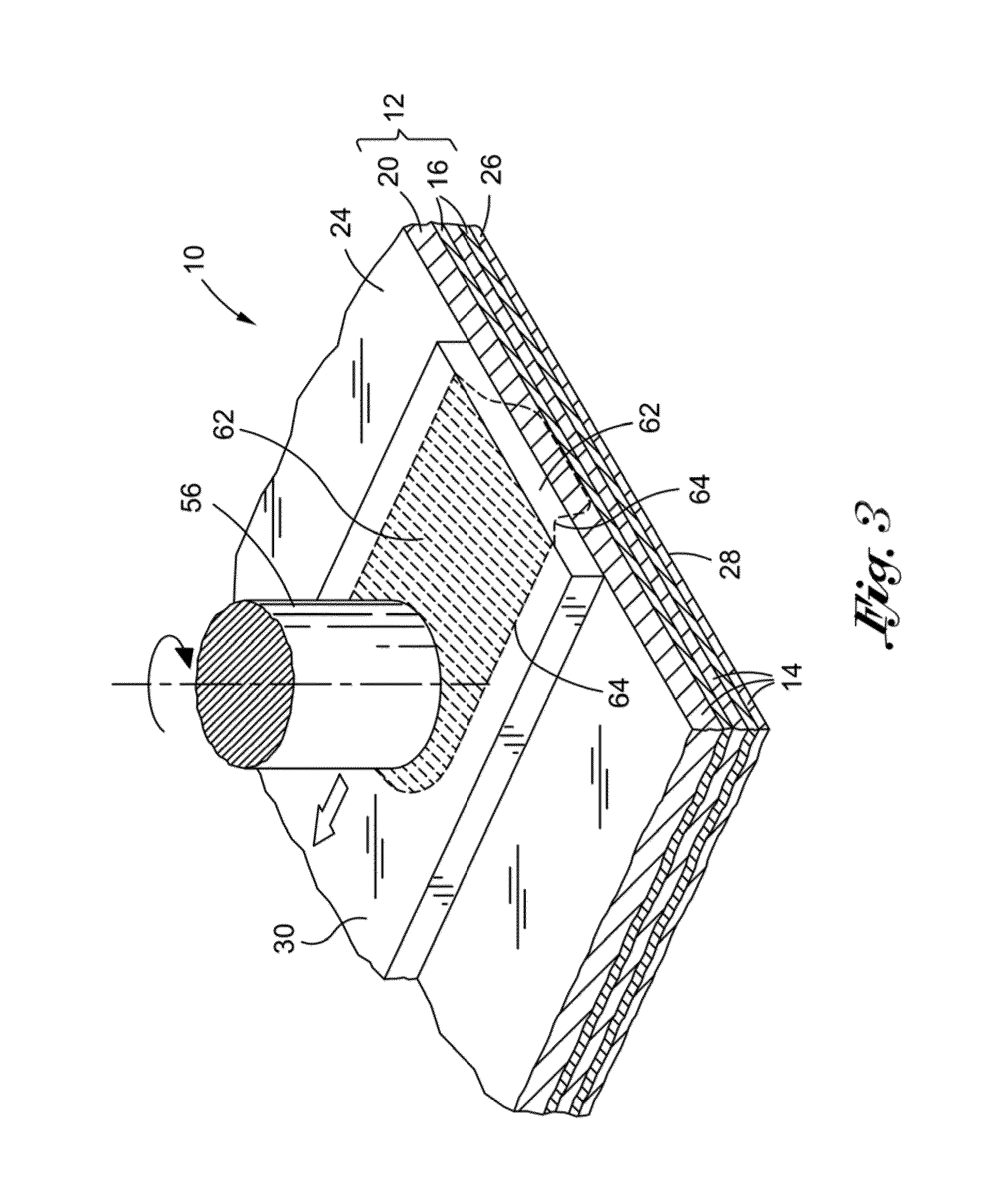 System and method for integrally forming a stiffener with a fiber metal laminate