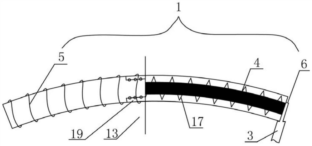 Ship wave power generation anti-rolling device and wave power generation system