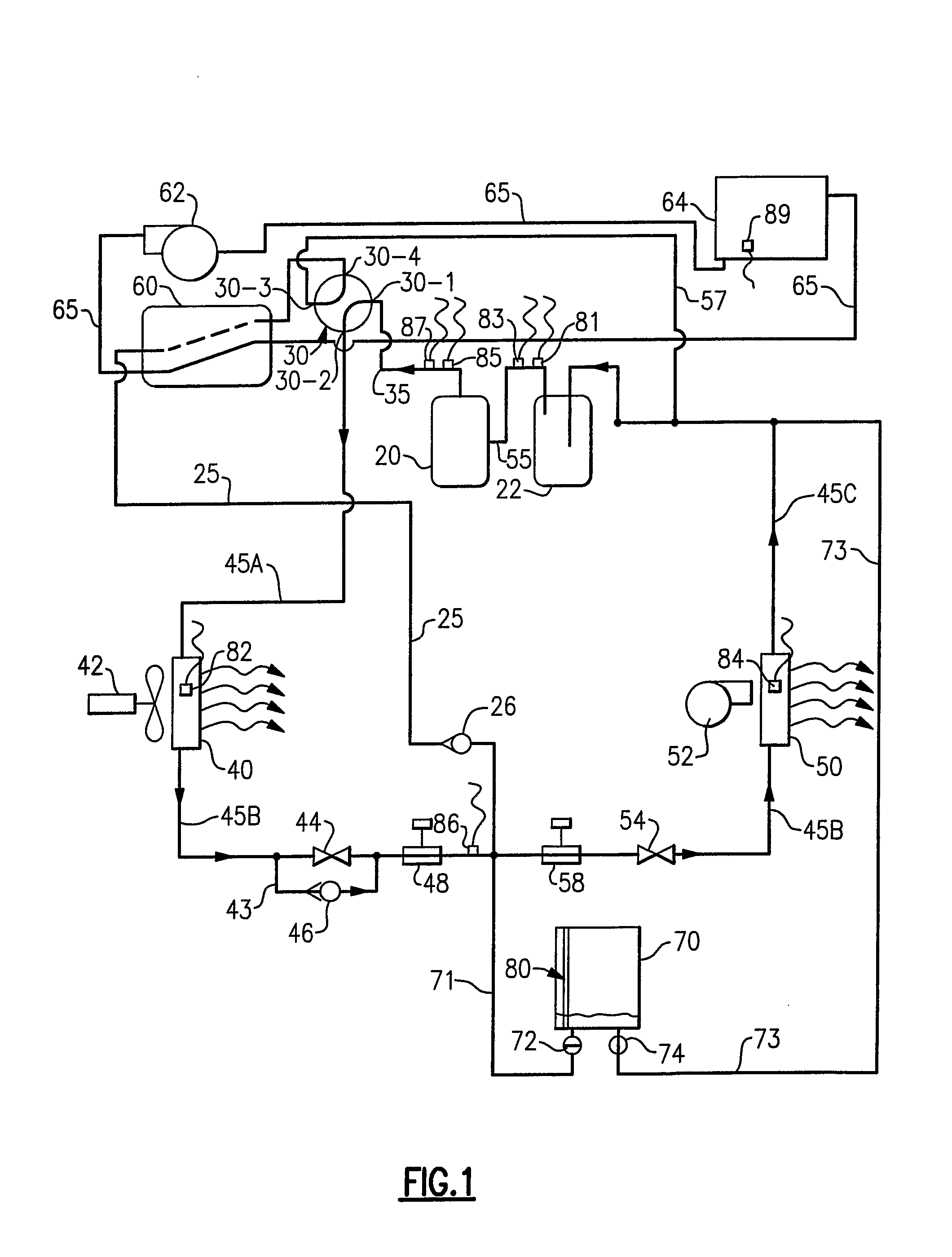 Refrigerant System With Water Heating