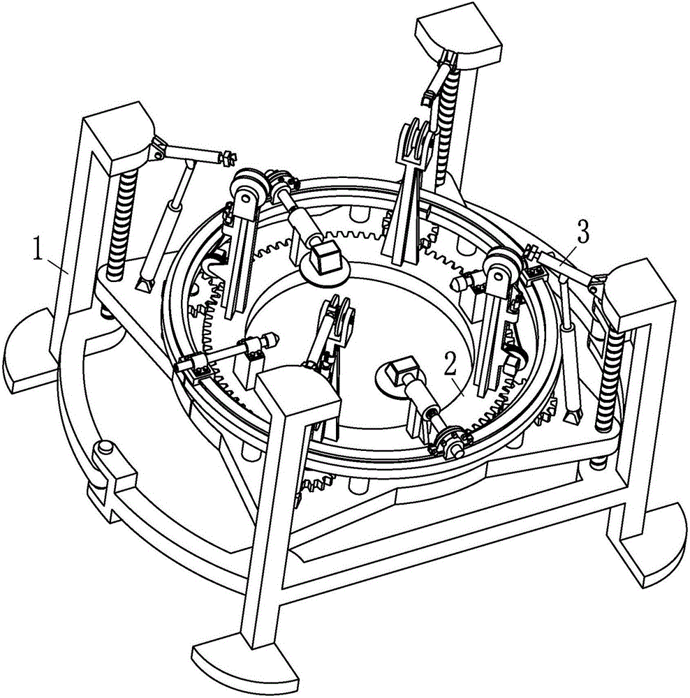 Pile head ring incision machine for high-speed railway bearing platform