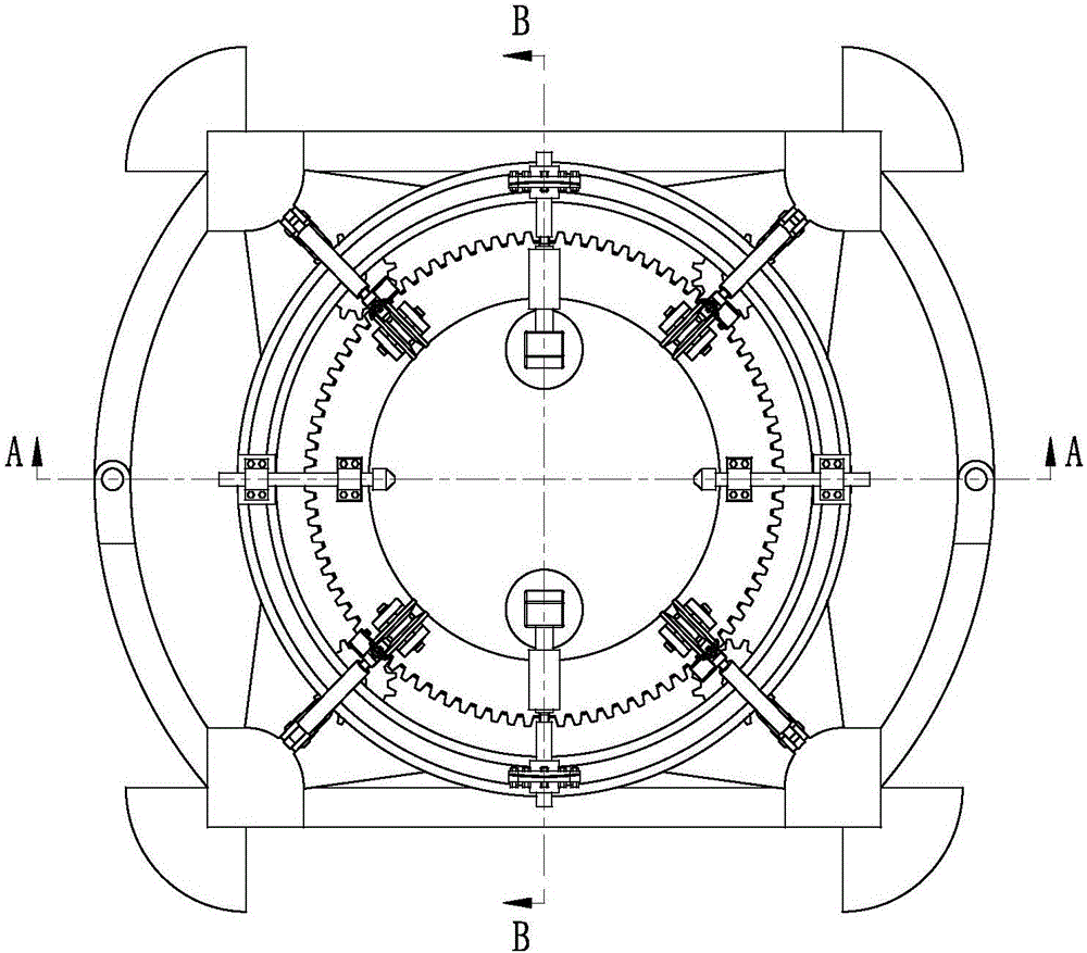 Pile head ring incision machine for high-speed railway bearing platform