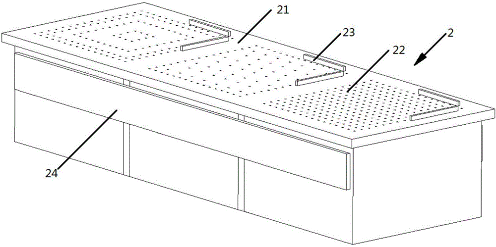 Automatic sand blasting device used for diamond wire polycrystalline silicon slices