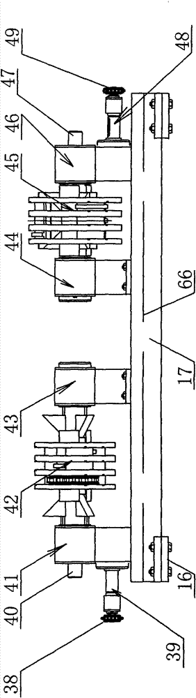 Round-through continuously variable transmission