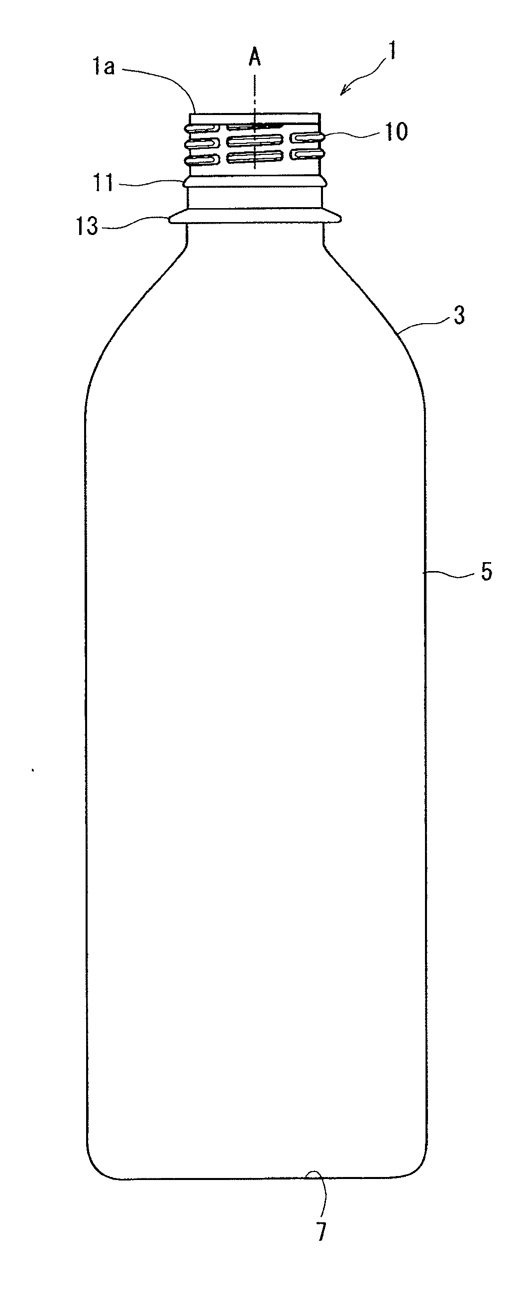 Pour-out member for discharging viscous fluid