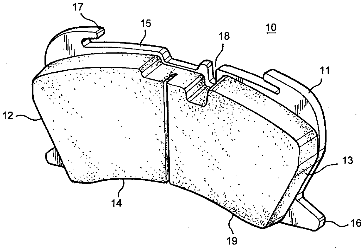 Wear optimized pad design