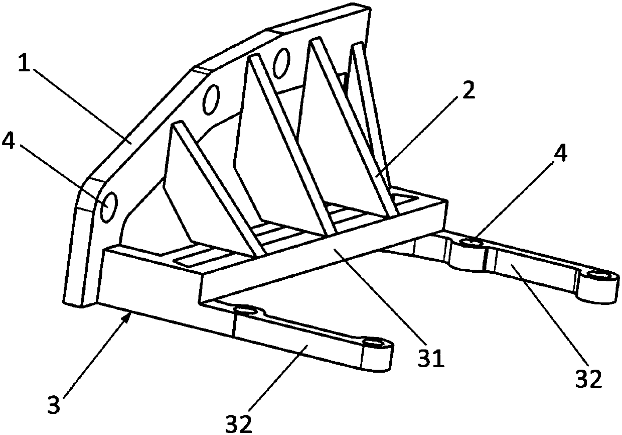 Support improving power assembly bending and torsional modal, and vehicle