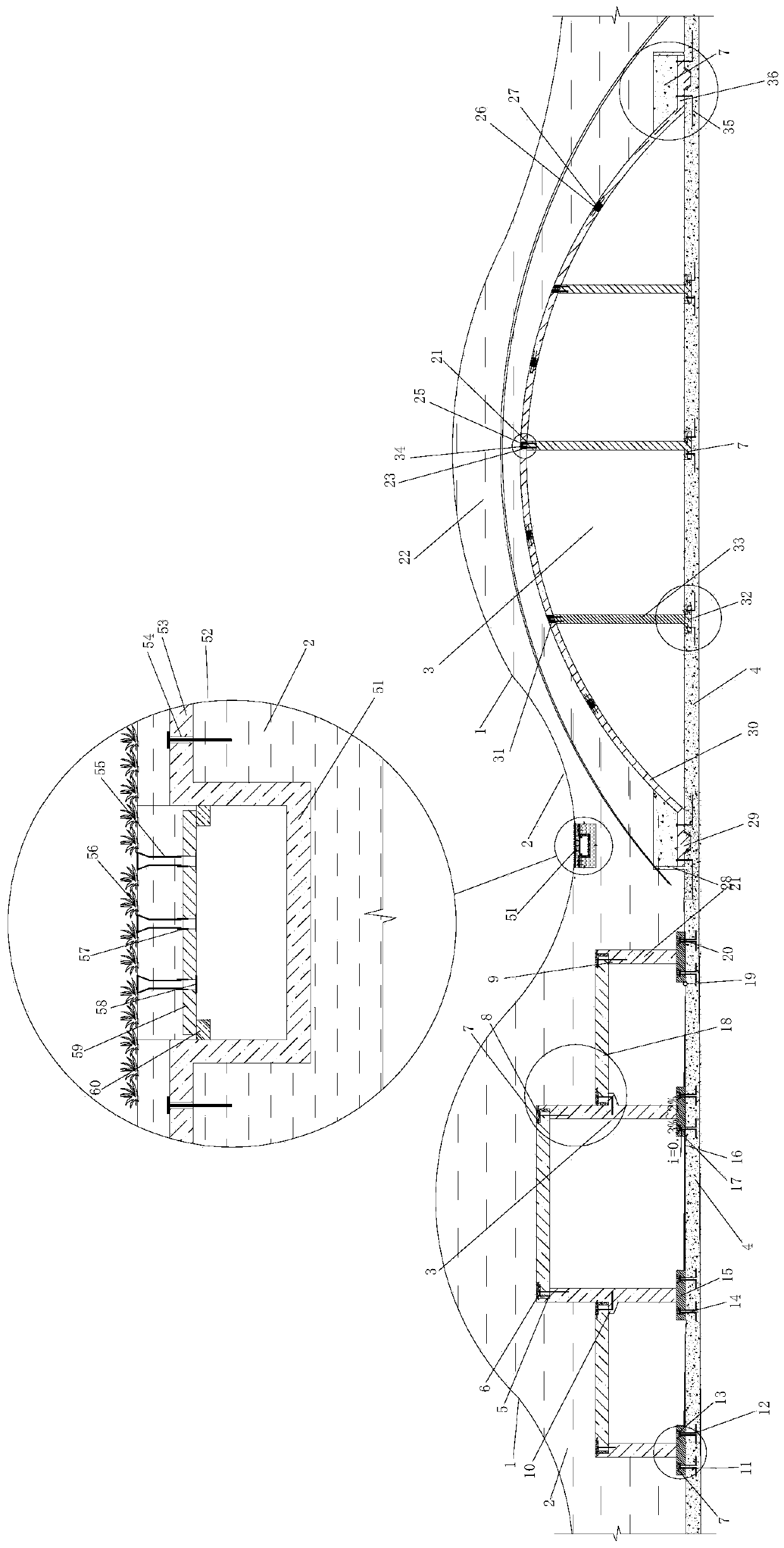 Ecological Green Landscape Slope and Construction Method