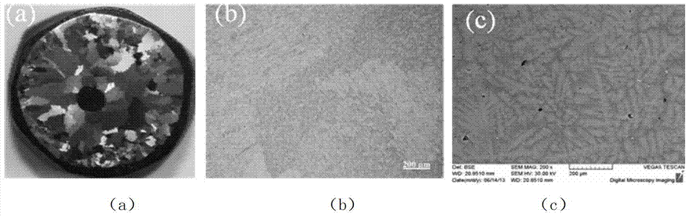 TiAl alloy crystal grain refinement method