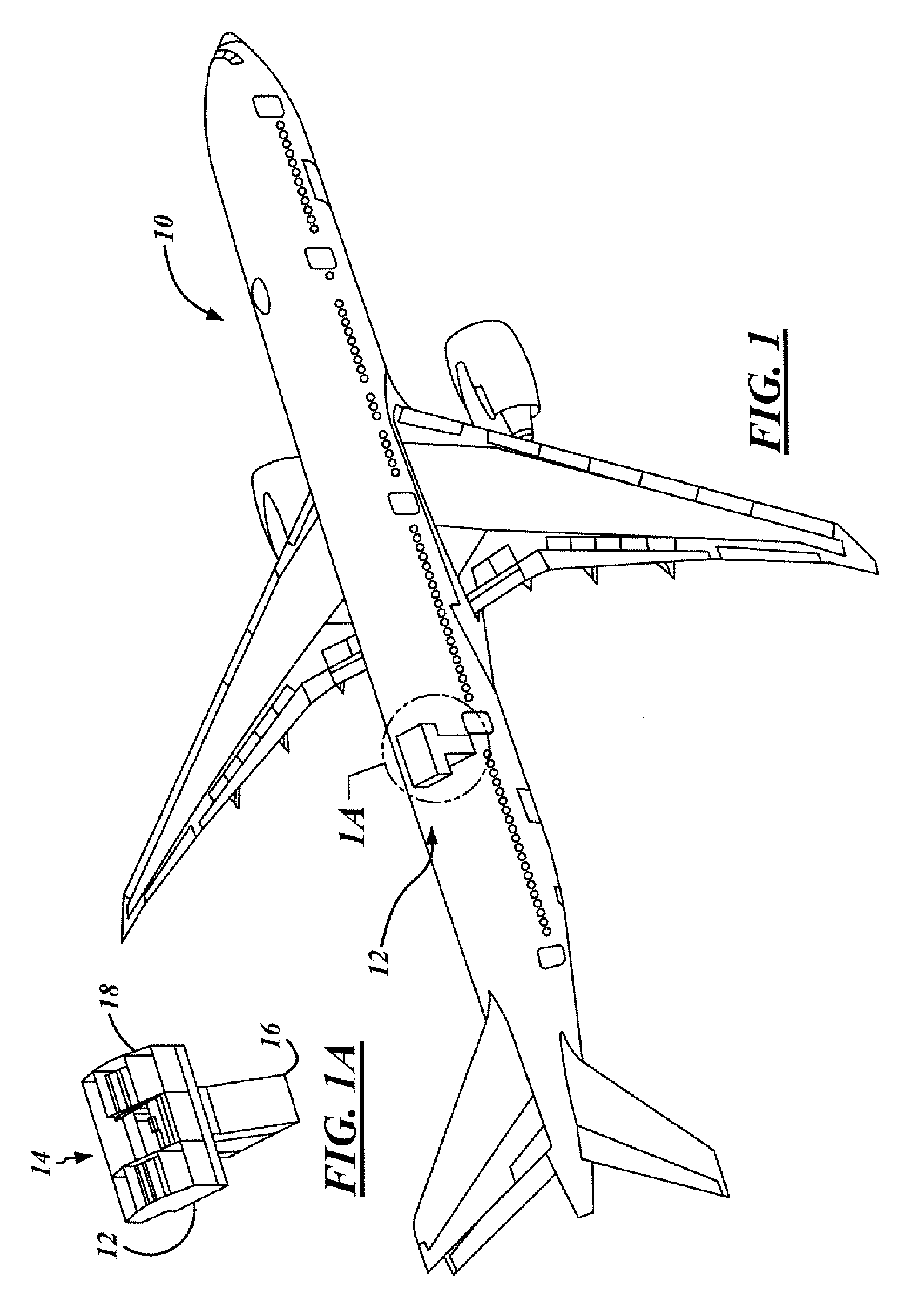 Aircraft cart transport and stowage system