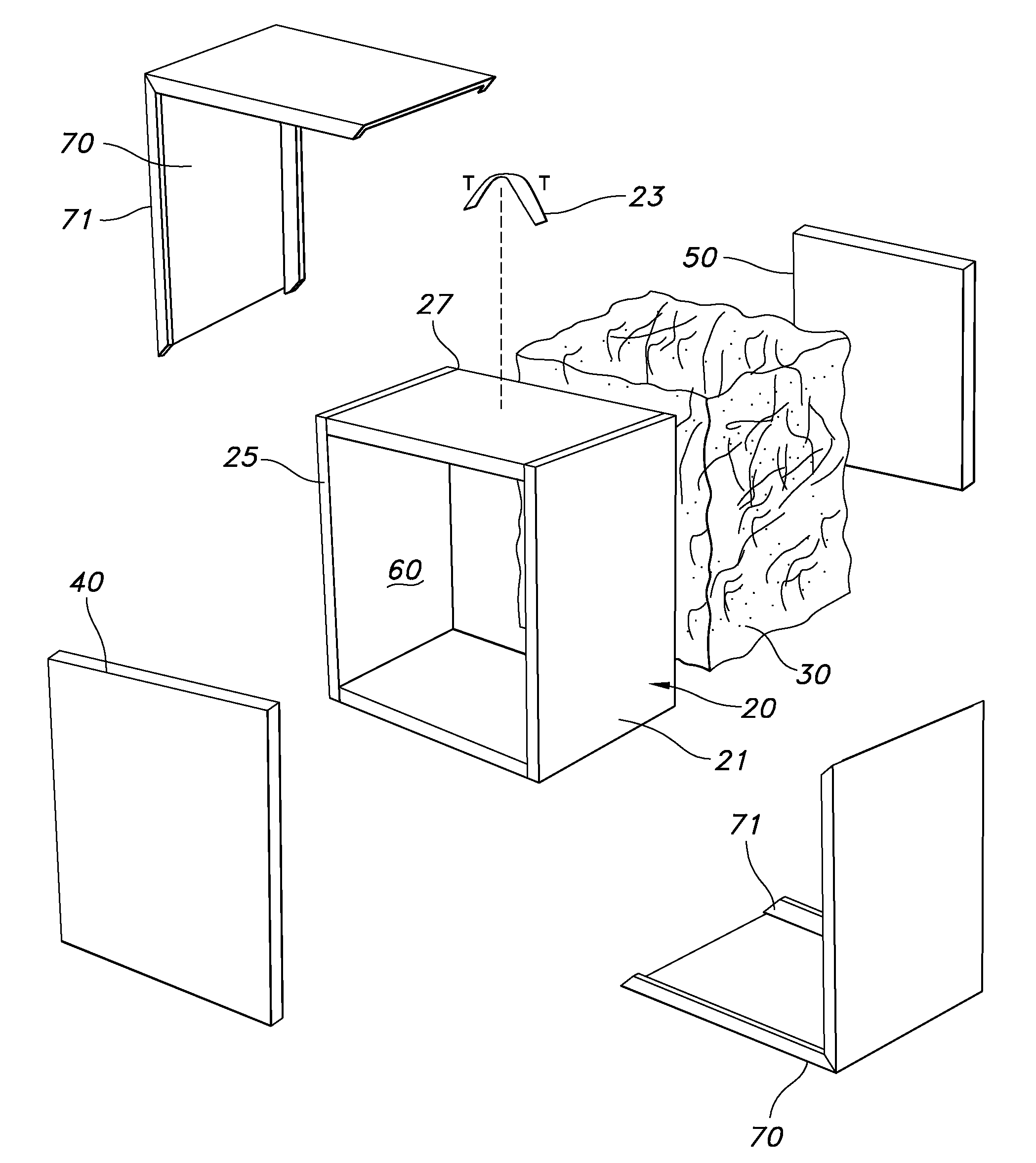 Archery target and related method of manufacture