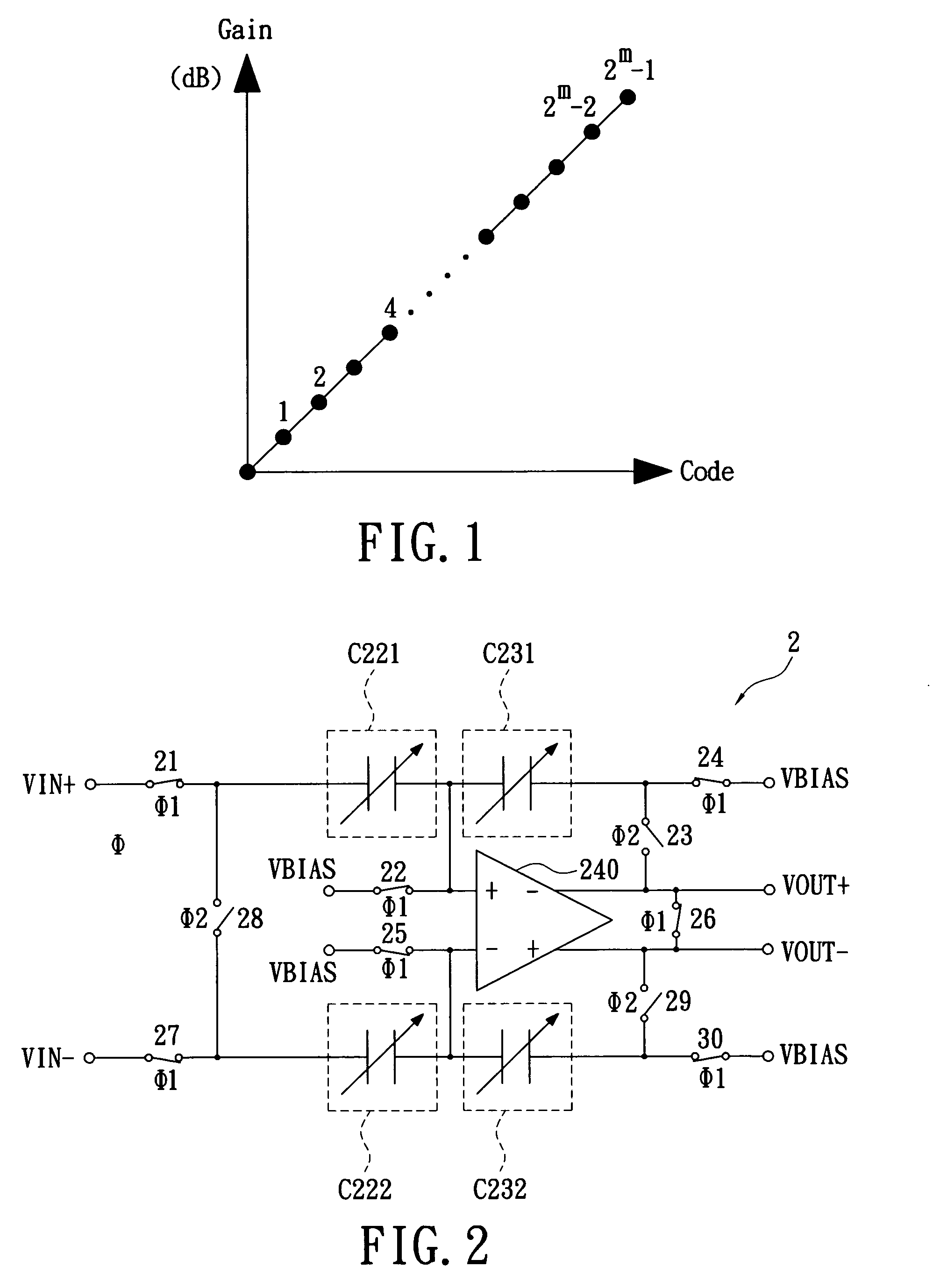 Linear programmable switch-capacitance gain amplifier