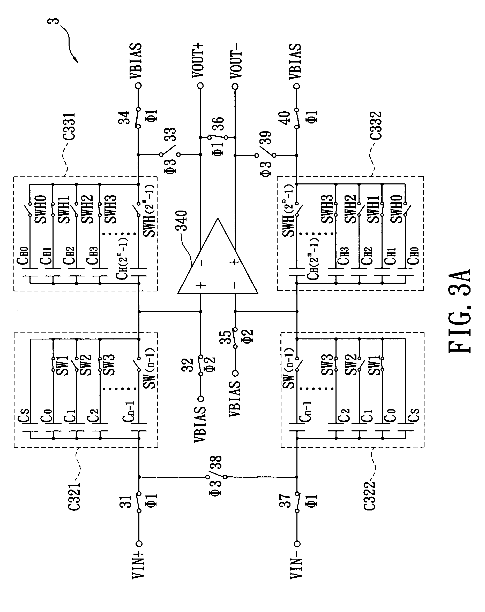 Linear programmable switch-capacitance gain amplifier