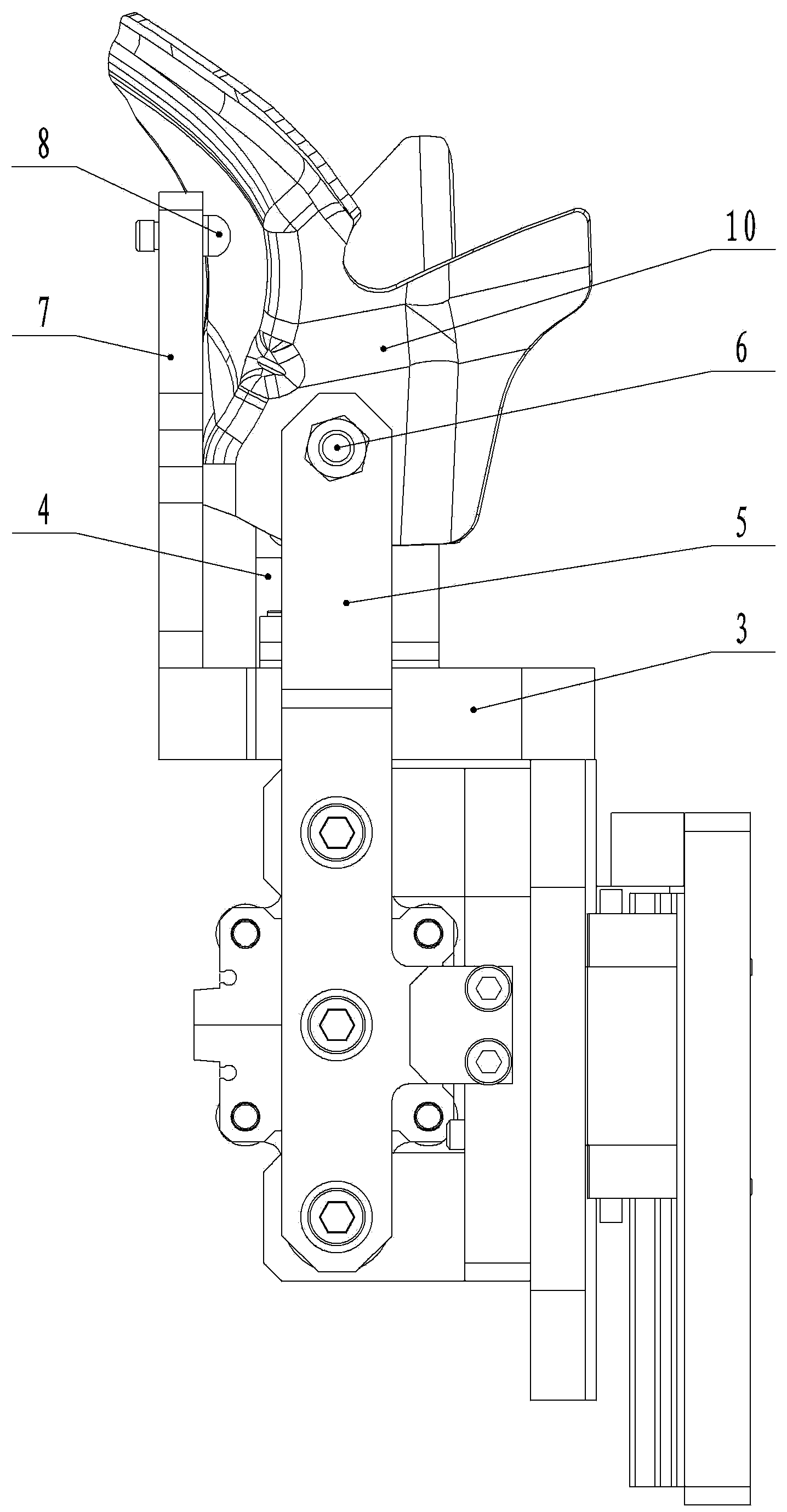 Frame assembly welding mistake proofing device