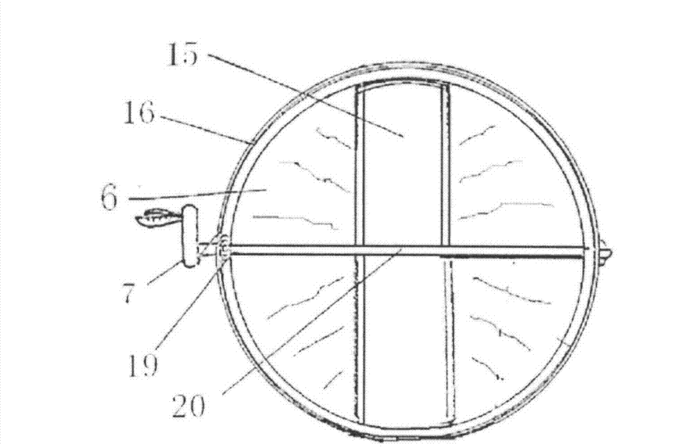 Apparatus and process for producing biological energy source by household organic waste and sludge