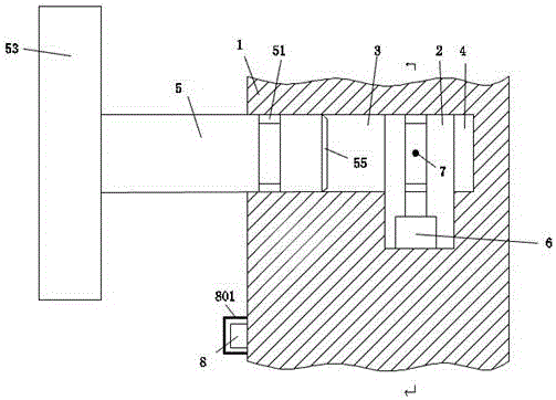 Advertising board fixing device