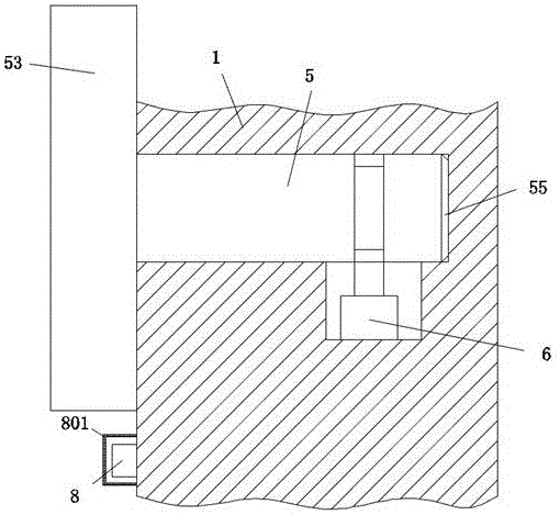 Advertising board fixing device