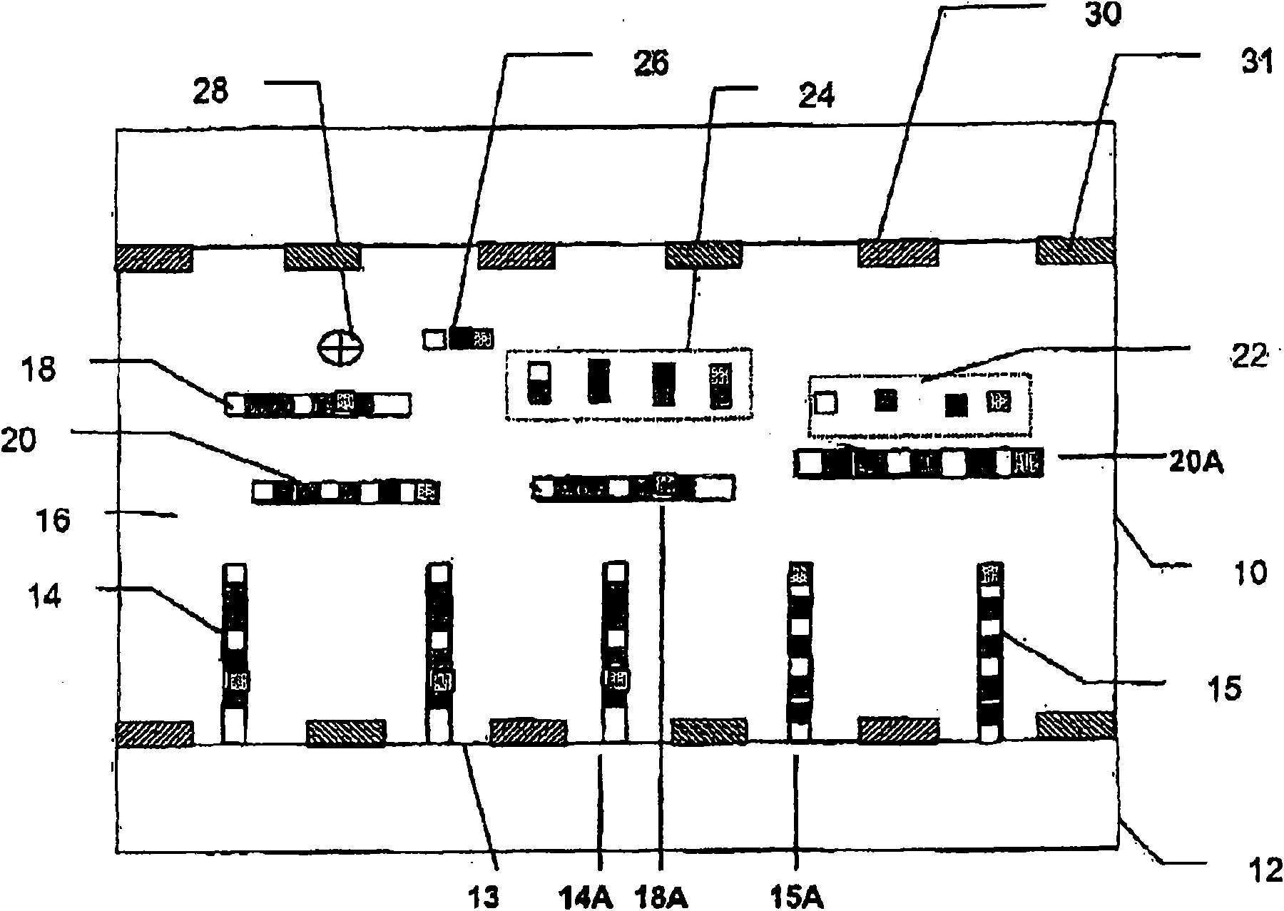 Quantifying method for oligonucleotide microarray