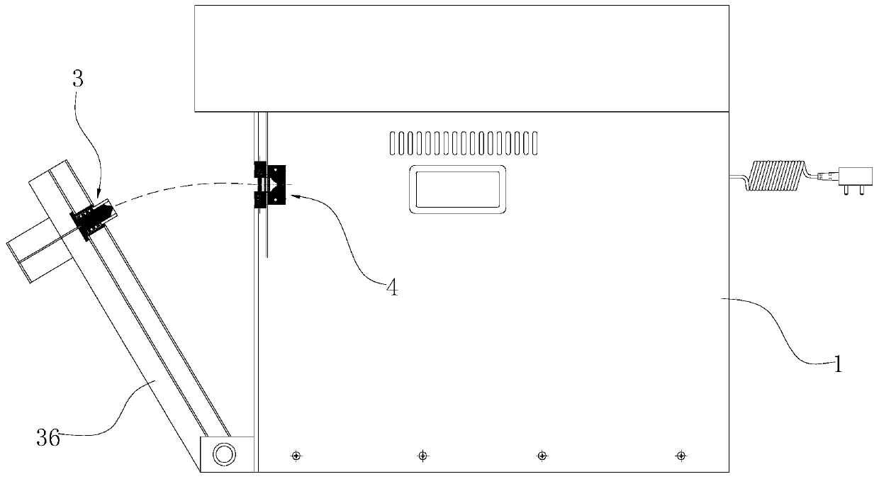 Door body switch structure for cooking device and cooking device