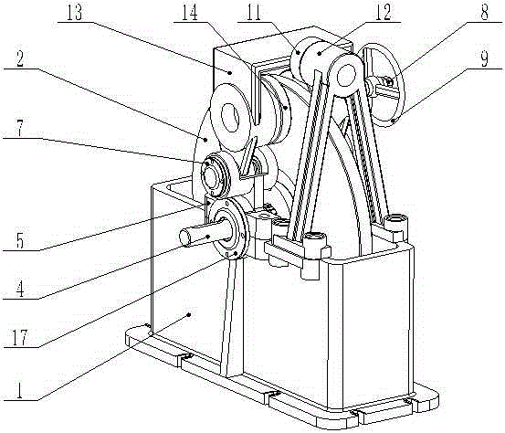 High-efficiency printed matter friction testing machine