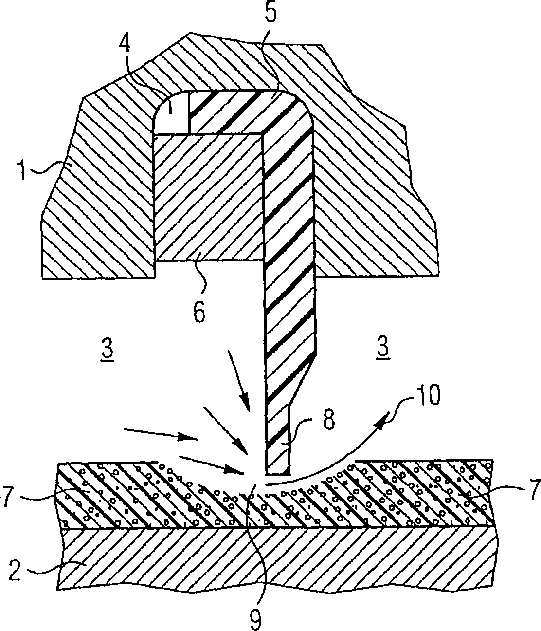 System for sealing off gap