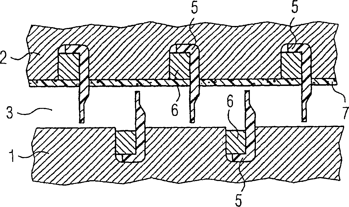 System for sealing off gap