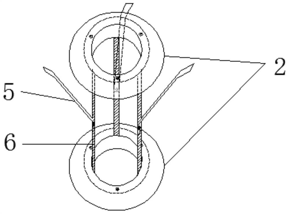 Automatic layered settlement meter