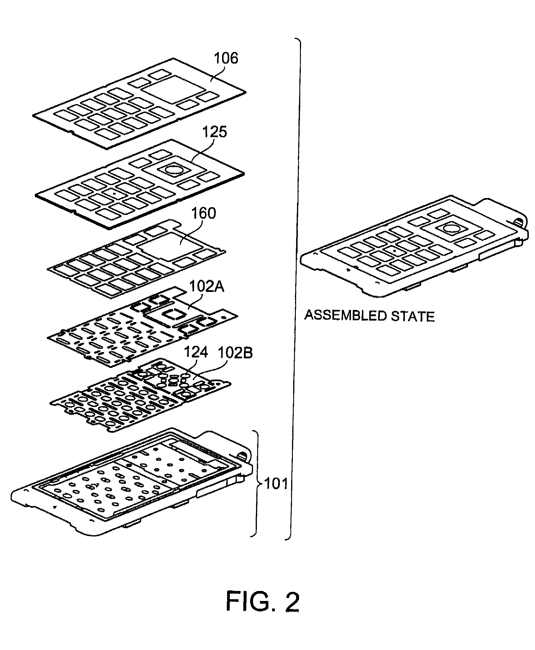 Luminous switch and electronic device provided with the same