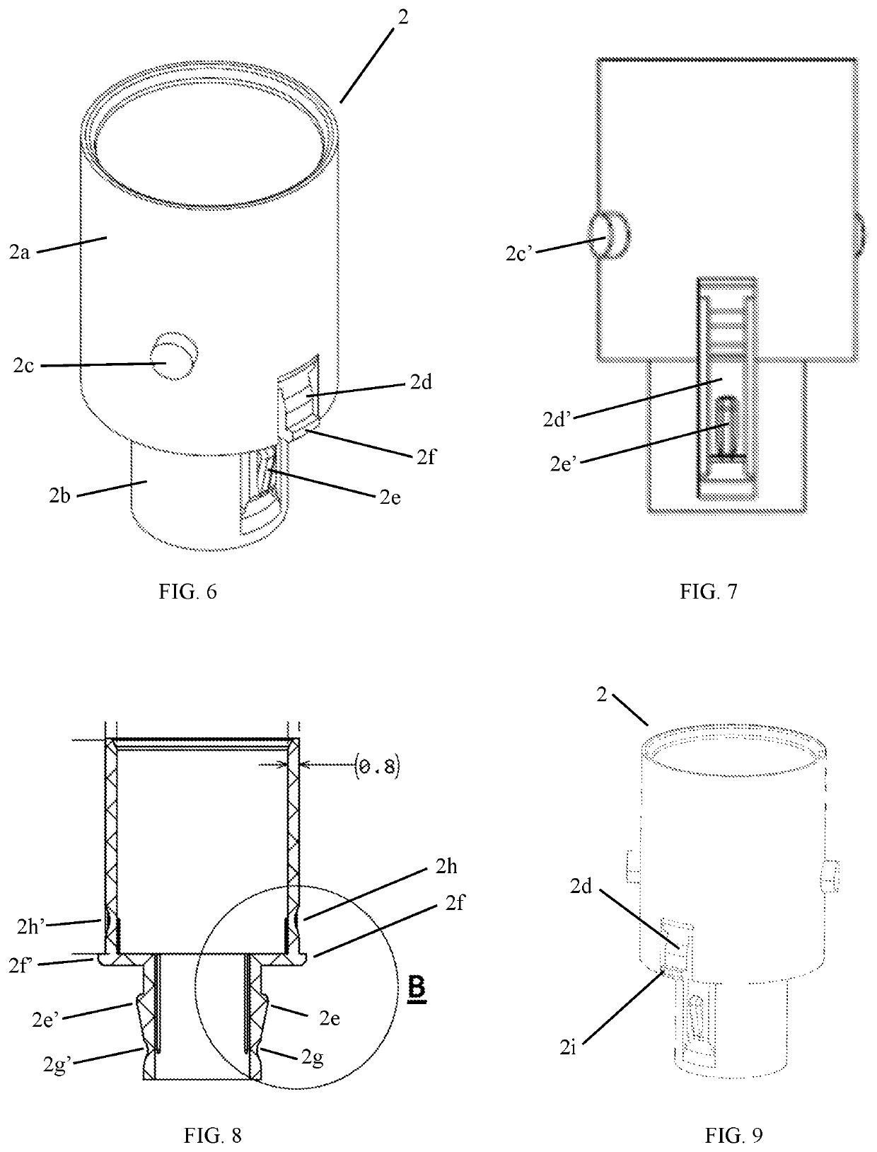 Container for a stick product