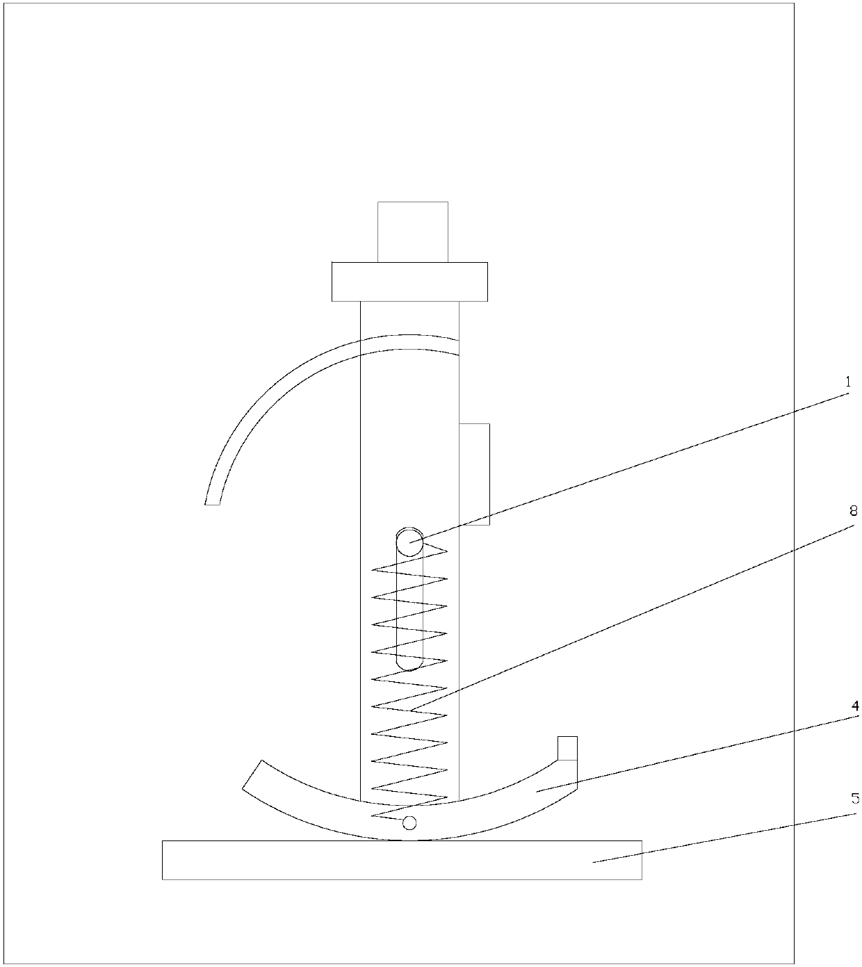 Automatic screening part device