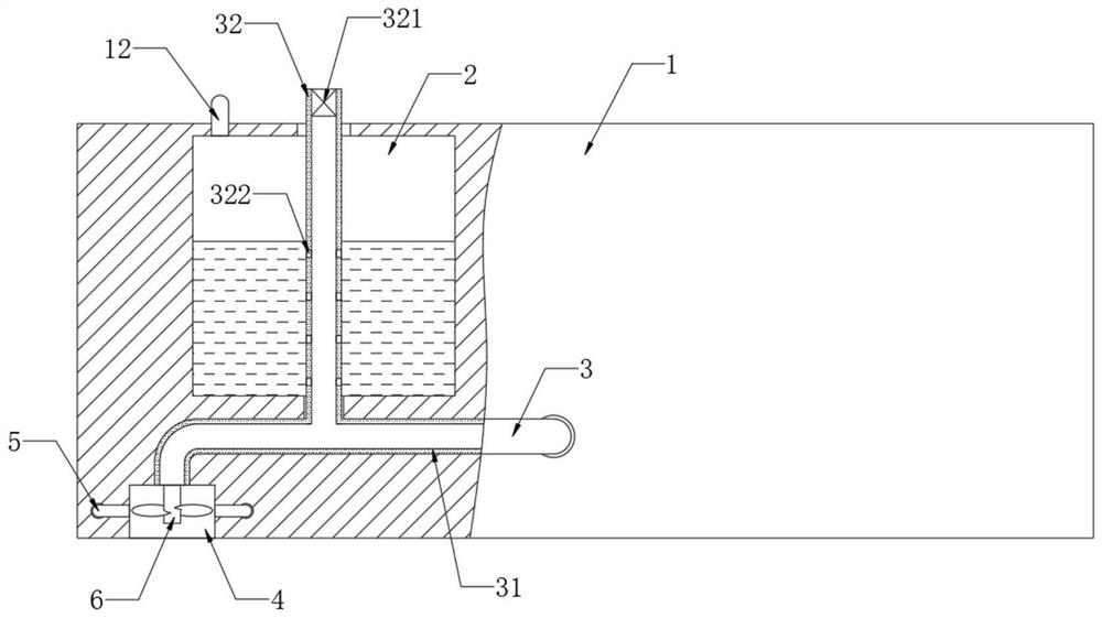 An energy-saving self-ventilating air conditioner internal unit