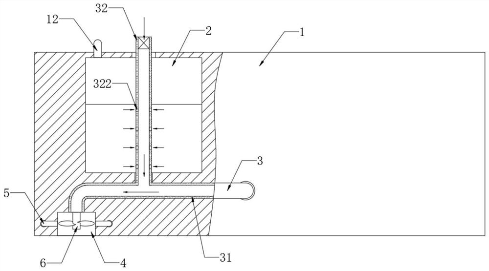 An energy-saving self-ventilating air conditioner internal unit