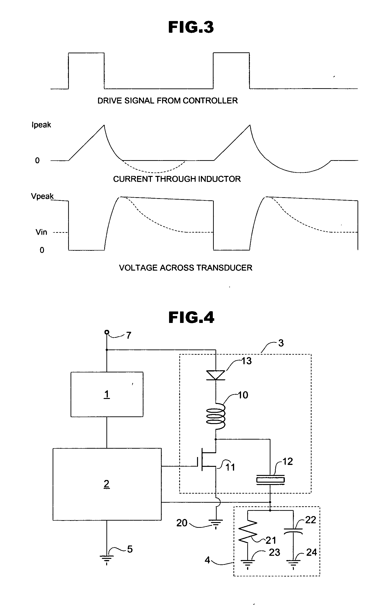 Processor control of an audio transducer