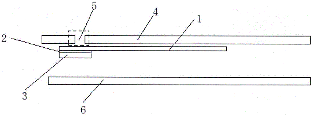 Single-slit near-field communication antenna device for metal environment