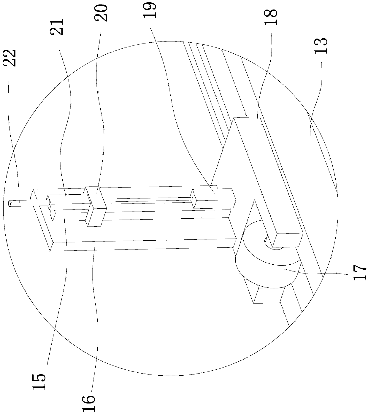 Warp knitting machine with improved structure