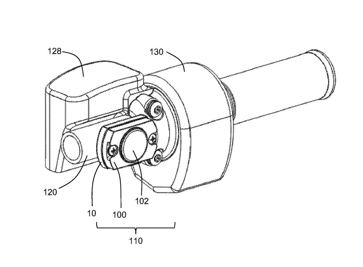 Motorcycle mounting assembly for radio handset microphones