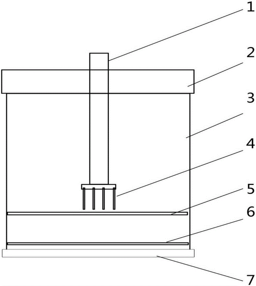 Interlayer cup for collecting worm eggs and test method thereof