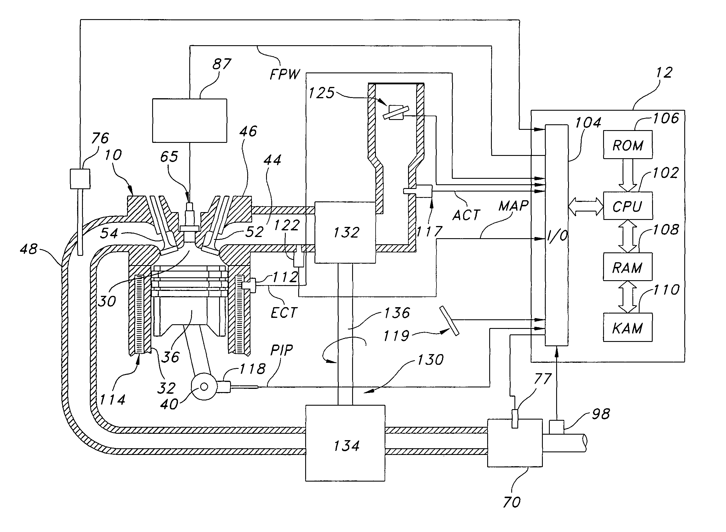 Turbo-lag compensation system having an ejector