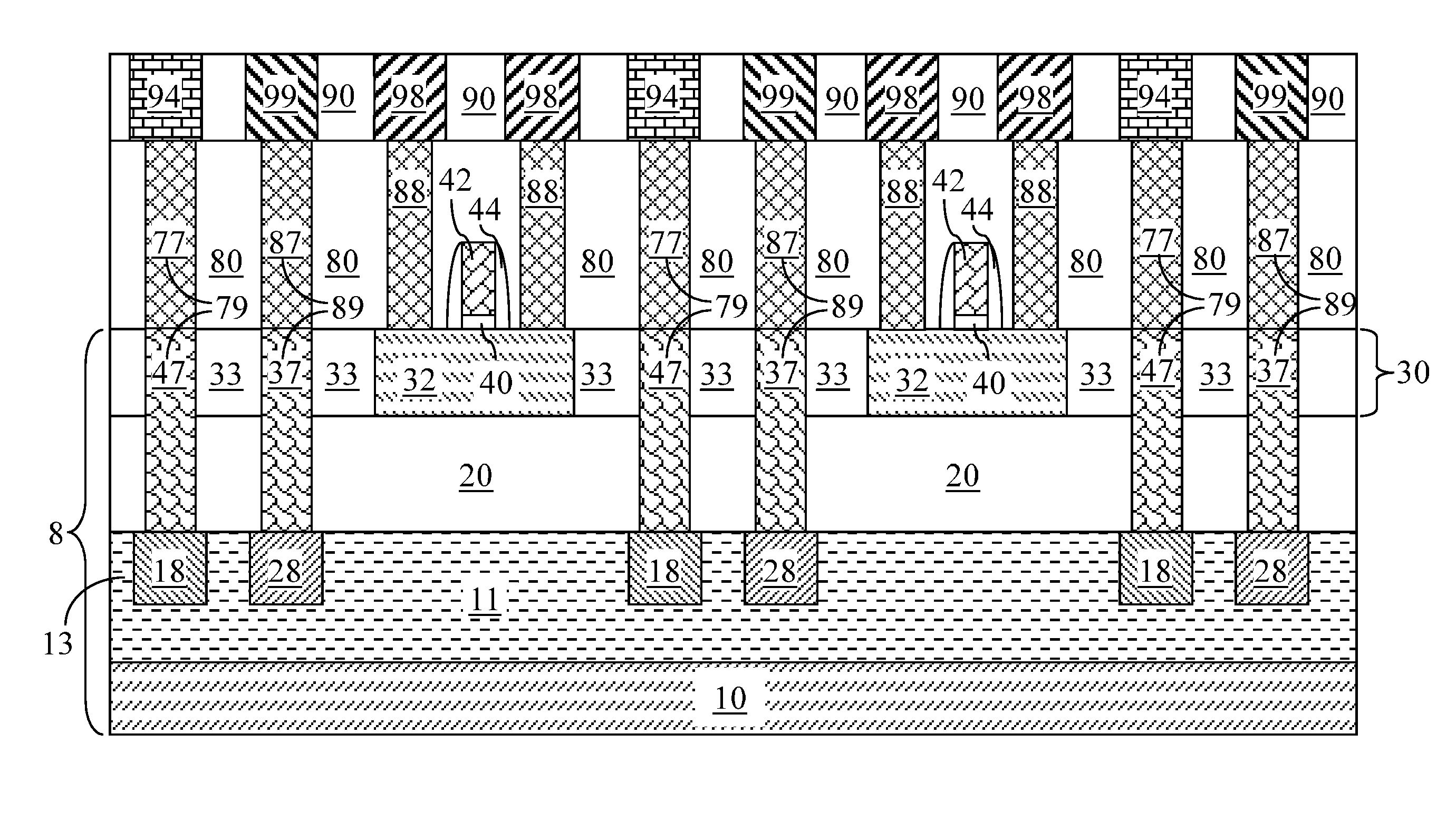 Soi radio frequency switch with enhanced signal fidelity and electrical isolation