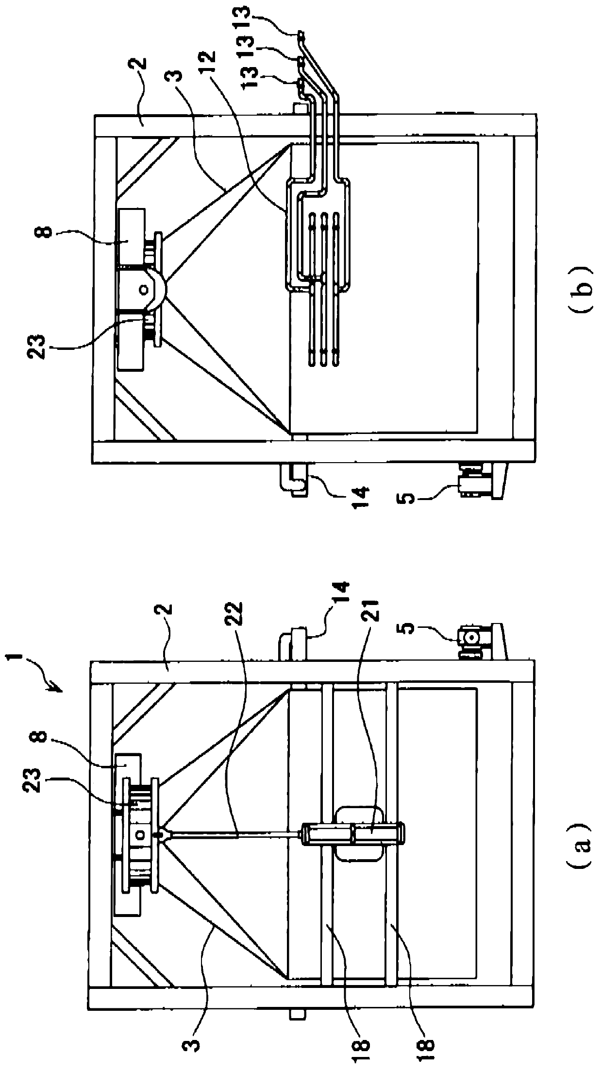 Liquid impregnation device