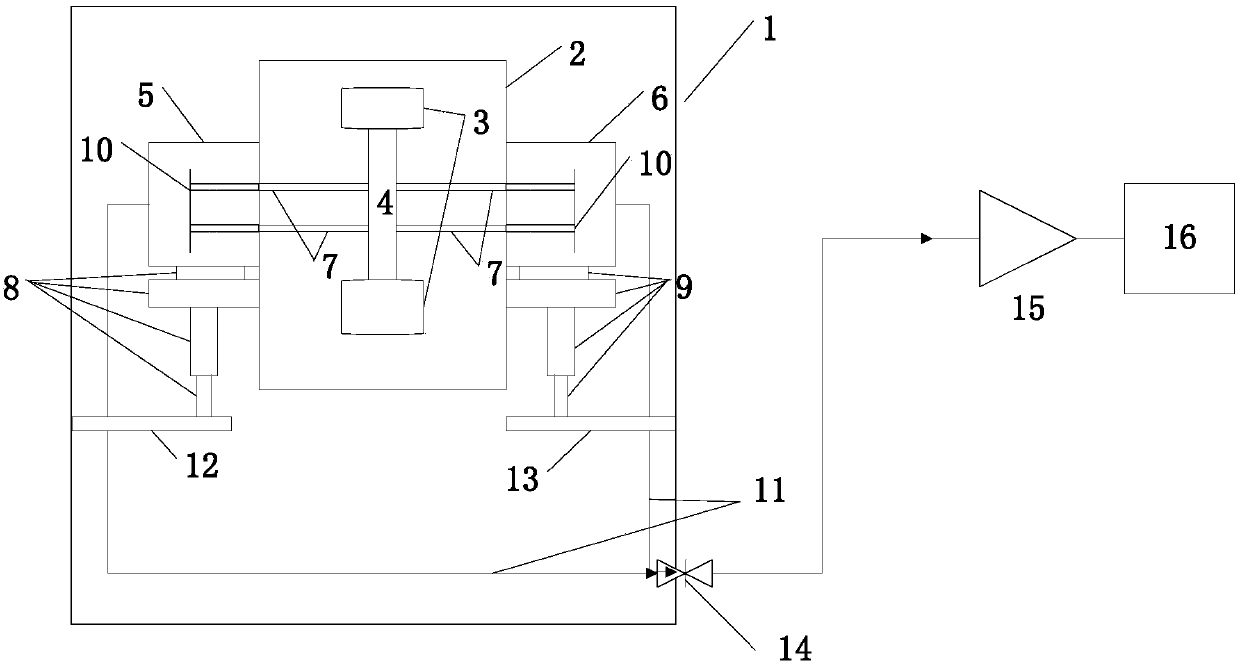 Direct contact tensile deformation measurement system and measurement method under high temperature and oxygen-free environment