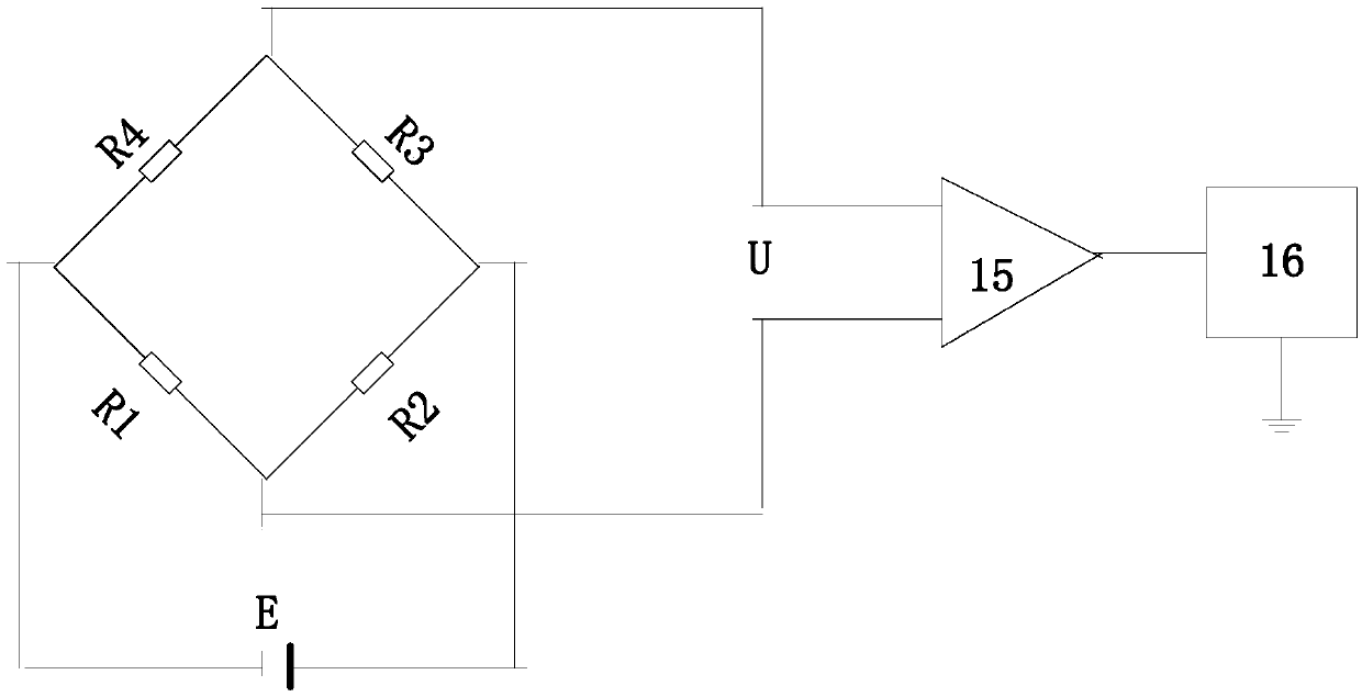 Direct contact tensile deformation measurement system and measurement method under high temperature and oxygen-free environment