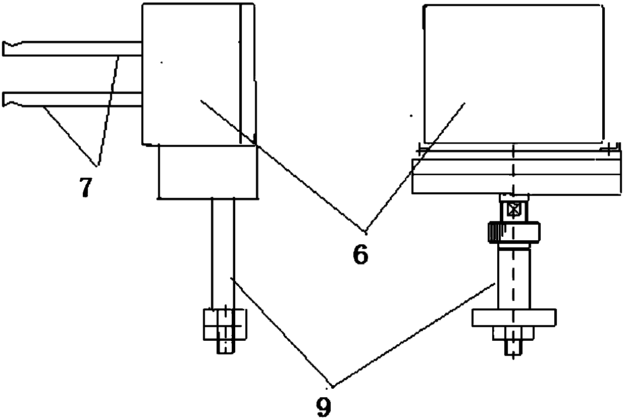 Direct contact tensile deformation measurement system and measurement method under high temperature and oxygen-free environment