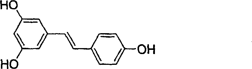 Carboxyl substituted resveratrol analog compound and its preparation method